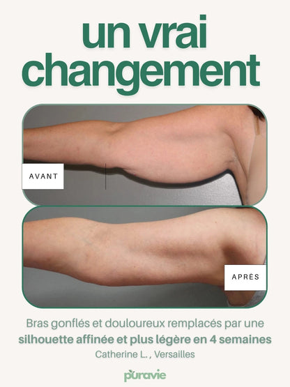 Puravie Flow - Gouttes pour drainage lymphatique - Puravie