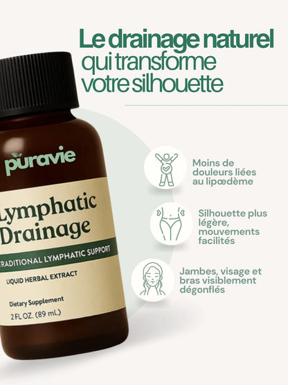 Puravie Flow - Gouttes pour drainage lymphatique - Puravie