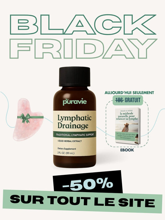 Puravie Flow - Gouttes pour drainage lymphatique